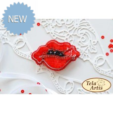 Bead Art Brooch Kit - Poppy Bead Art Brooch Kit - Poppy